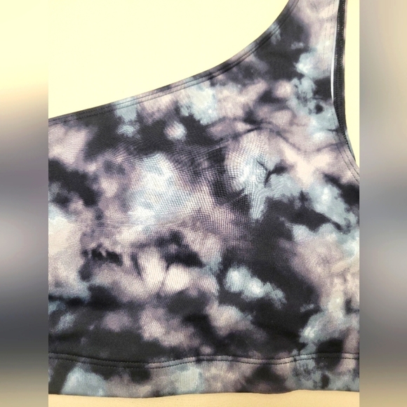 VS PINK Sport - Tie Dye One Shoulder Sports Bra. Size Large. EXCELLENT Condition - Picture 2 of 4